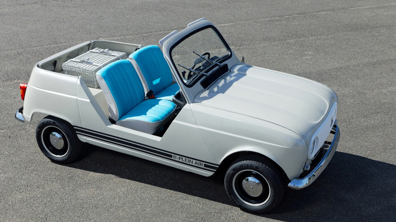 Ρετρό και ηλεκτρικό το Renault e-Plein Air